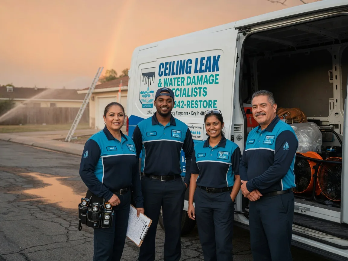 Ceiling Leak Cleanup company in Chester, VA