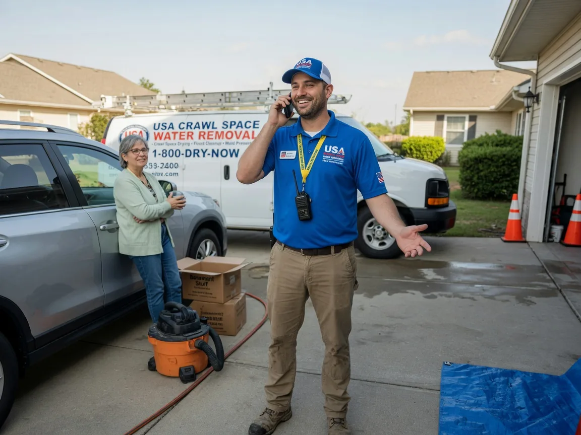 Crawl Space Water Removal Chester, VA FAQs